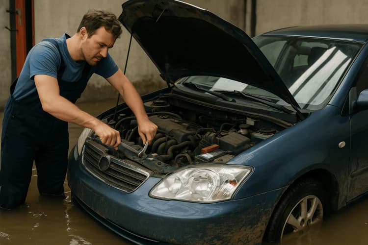 Step-by-Step Guide to Repairing a Flood-Damaged Car