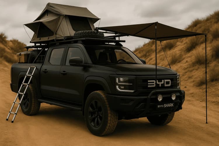 Best Add-Ons for BYD Shark 6 — Camping, V2L & Off-Road Gear