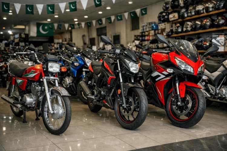 Top 70cc to 250cc Bikes in Pakistan for Every Budget