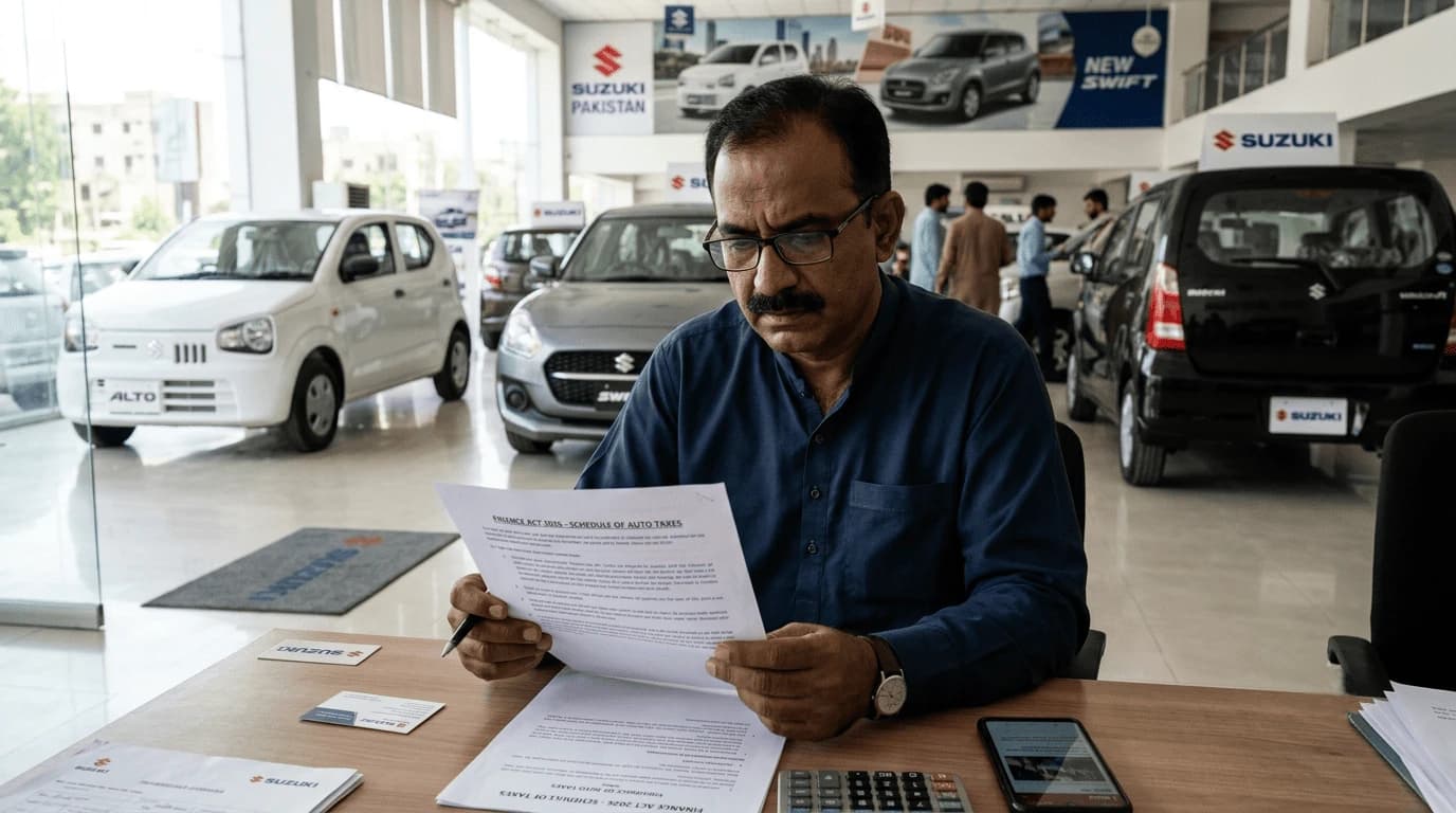 Finance Act 2026: What New Auto Taxes Mean for Car Buyers in Pakistan