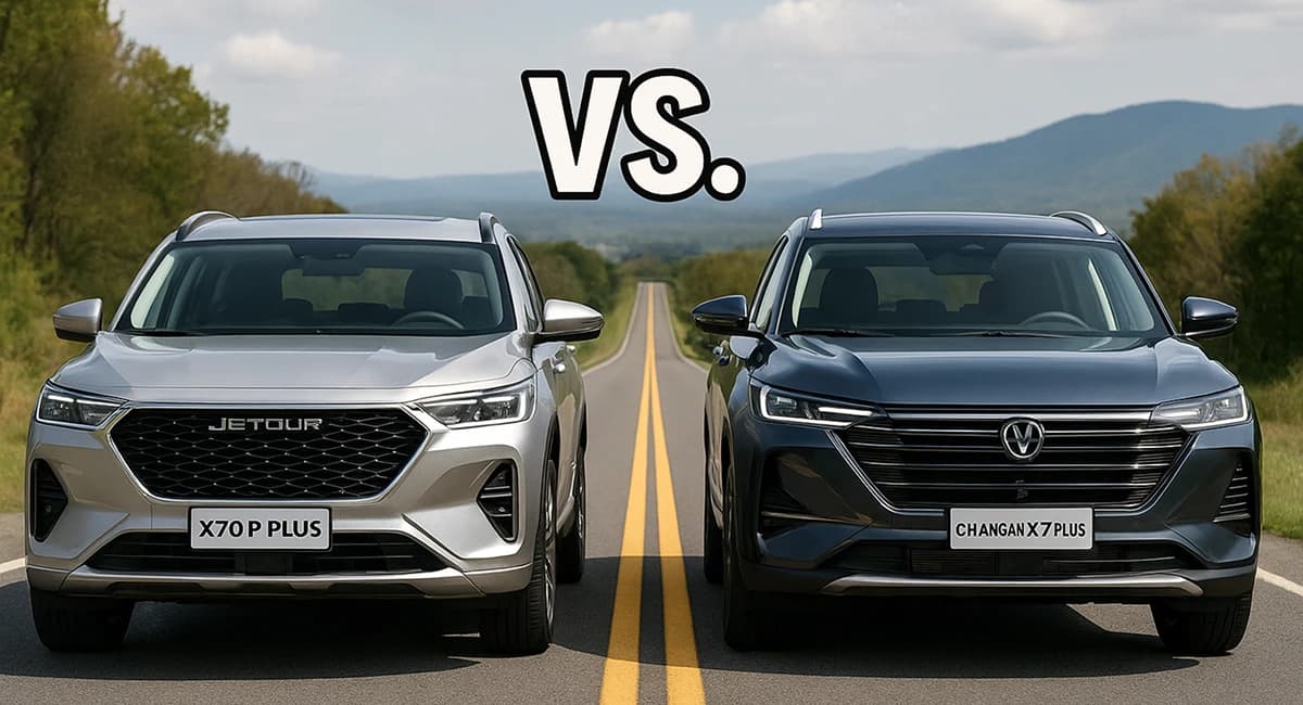 Jetour X70 Plus vs. Changan X7 Plus: Chinese SUVs Compete in Pakistani Market