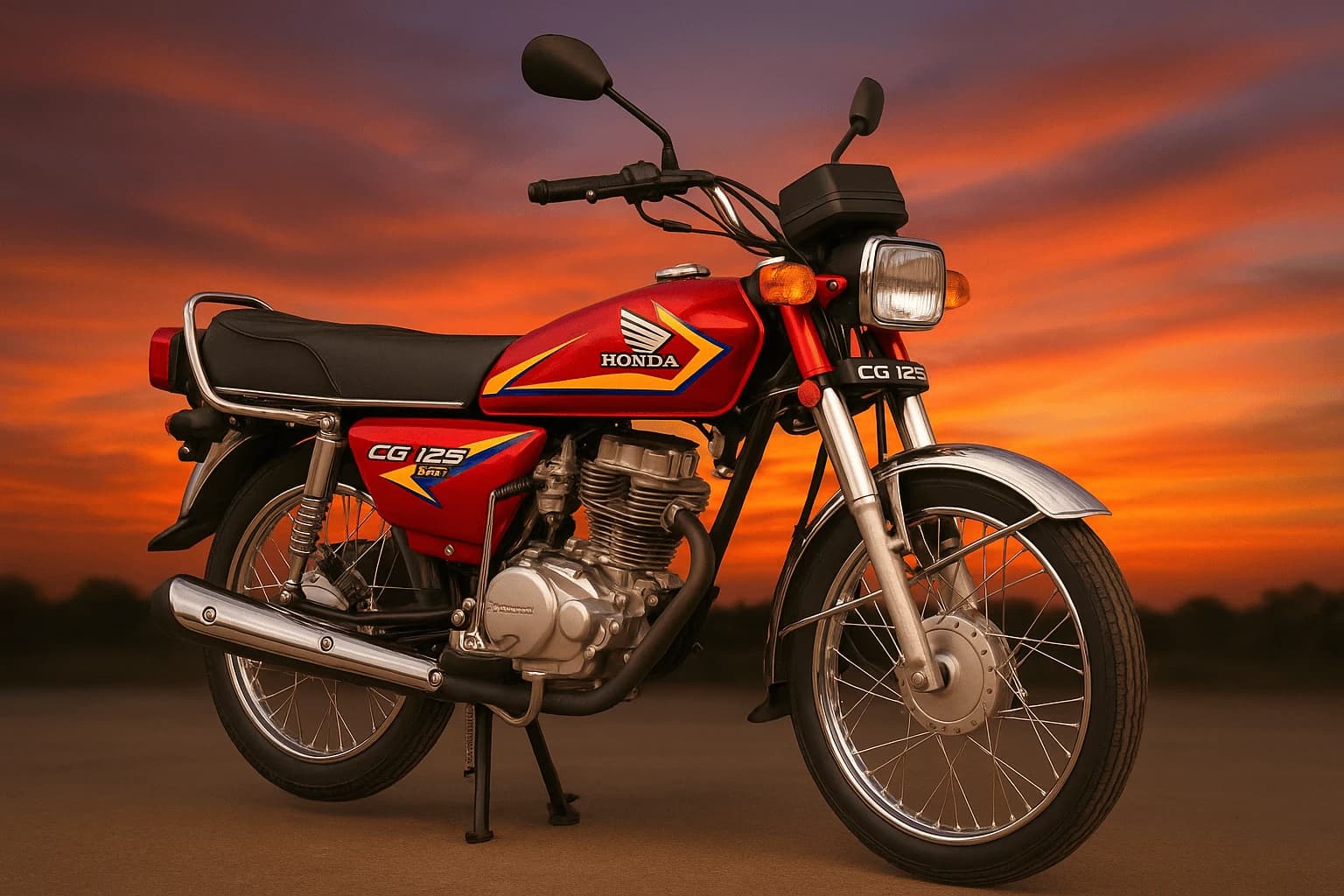Honda CG 125 2025 Review – Price, Specs & Fuel Average
