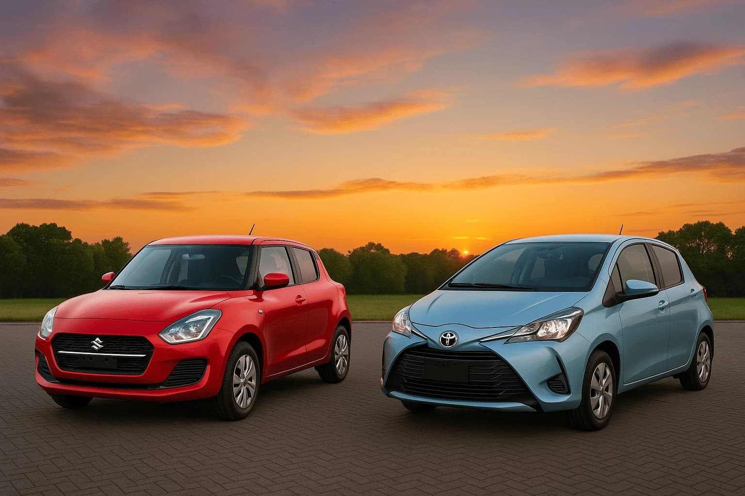 Suzuki Swift vs Toyota Vitz 2025 – Best Hatchback Option