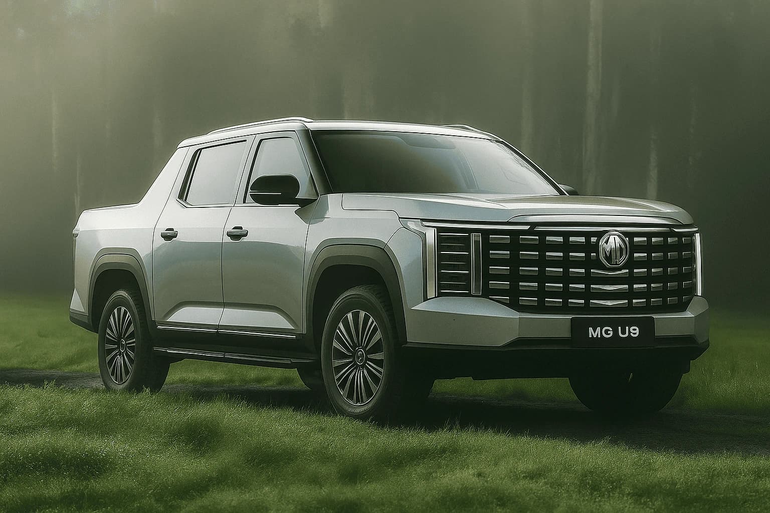 MG's first Pick Up Truck MG U9 Launched: First Look, Features & Specs