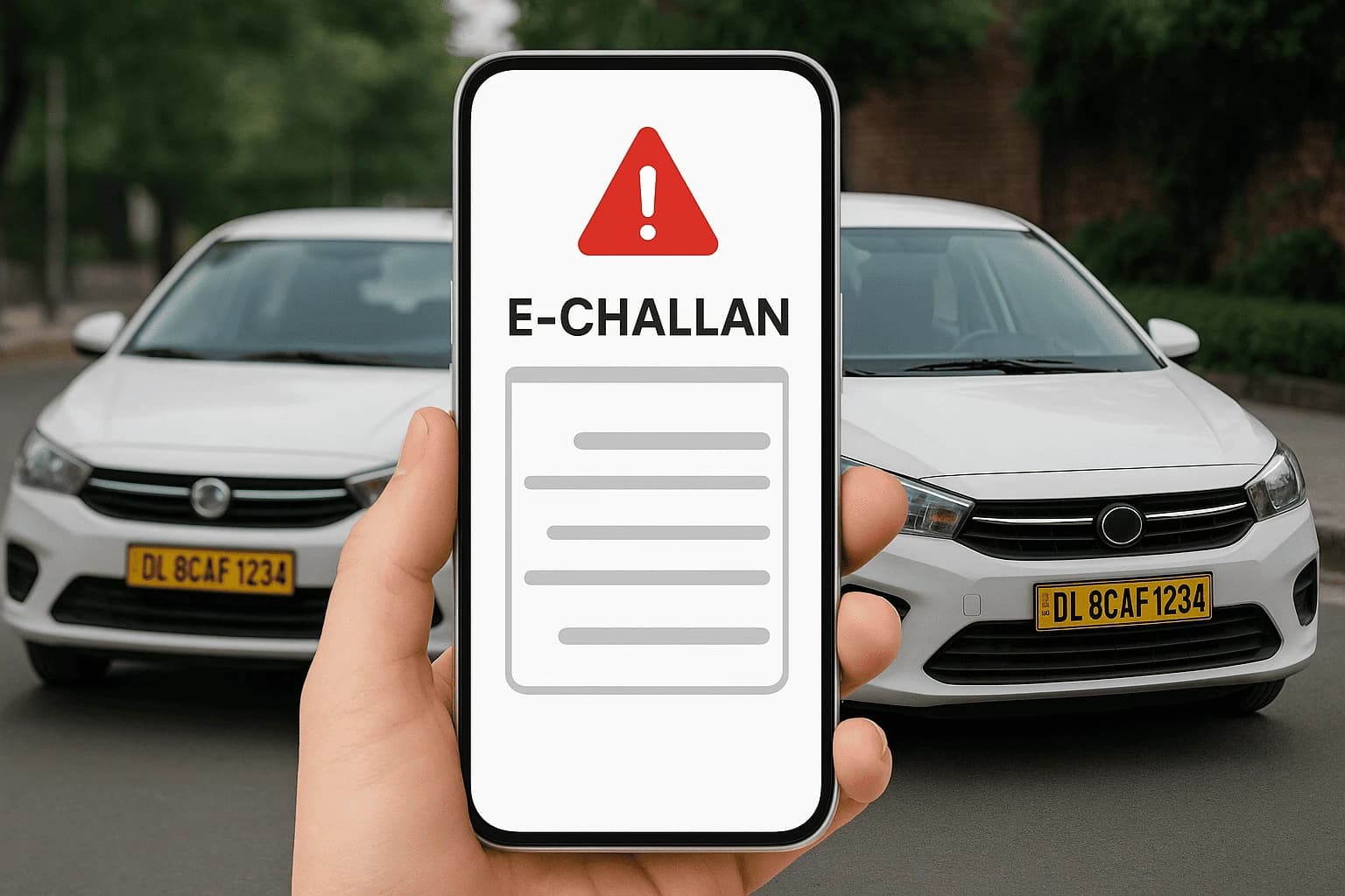 E-Challan Mistake? Here’s the Right Way to Handle a Cloned Number Plate