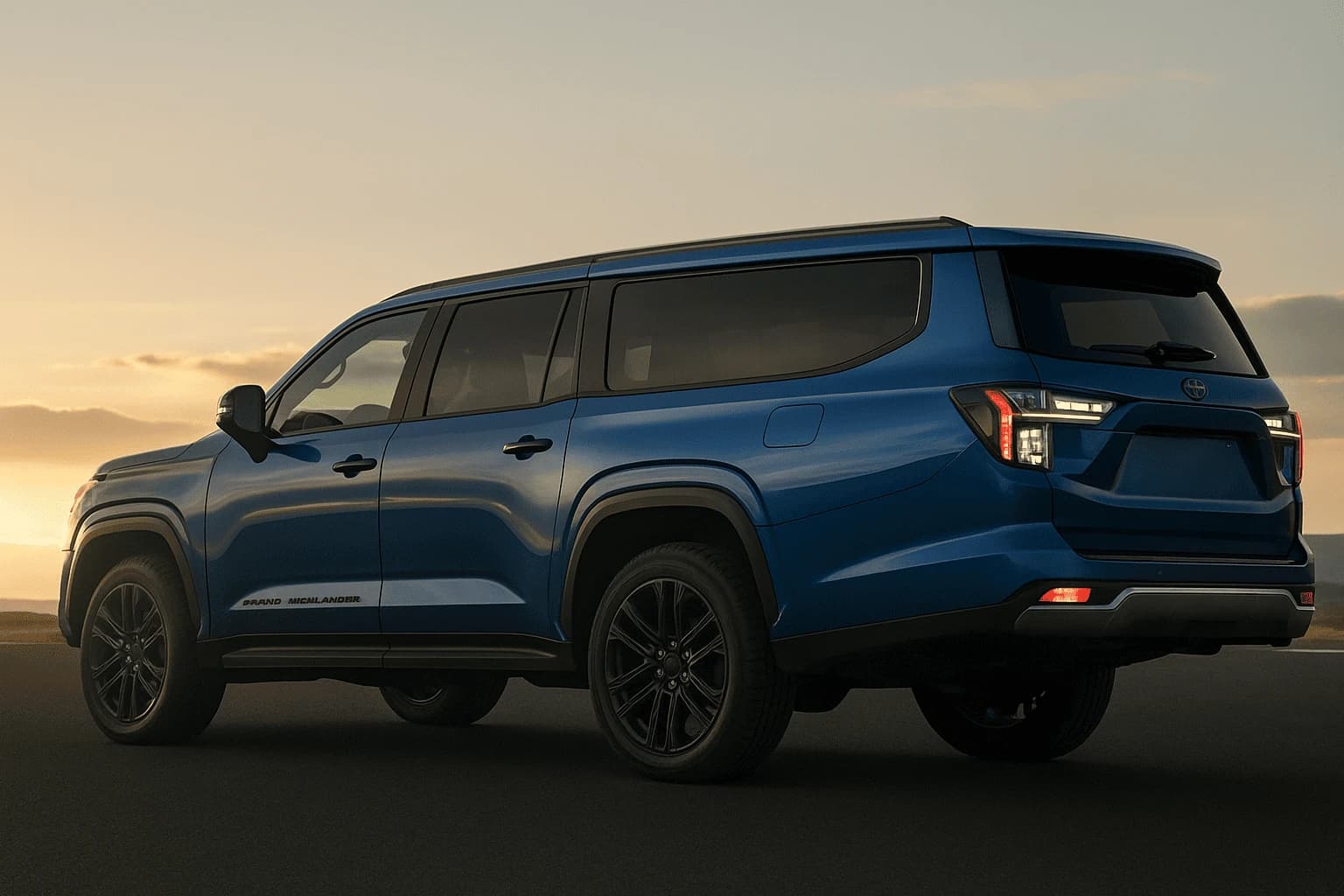 Future of Toyota? Stunning Split-Headlight Grand Highlander Concept Goes Viral