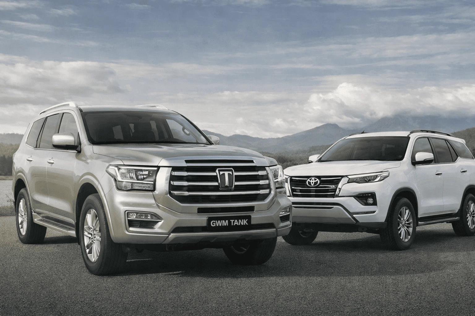 Tank 500 HEV vs Fortuner GR-S | Price, Specs, Mileage